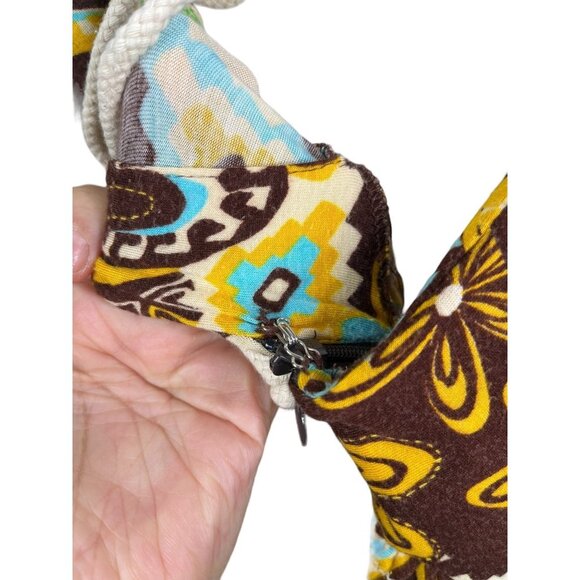 Anthropologie Le shack Paisley print maxi boho dress sz 10 - Picture 4 of 10
